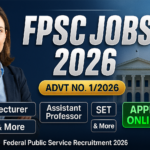 FPSC Jobs 2026