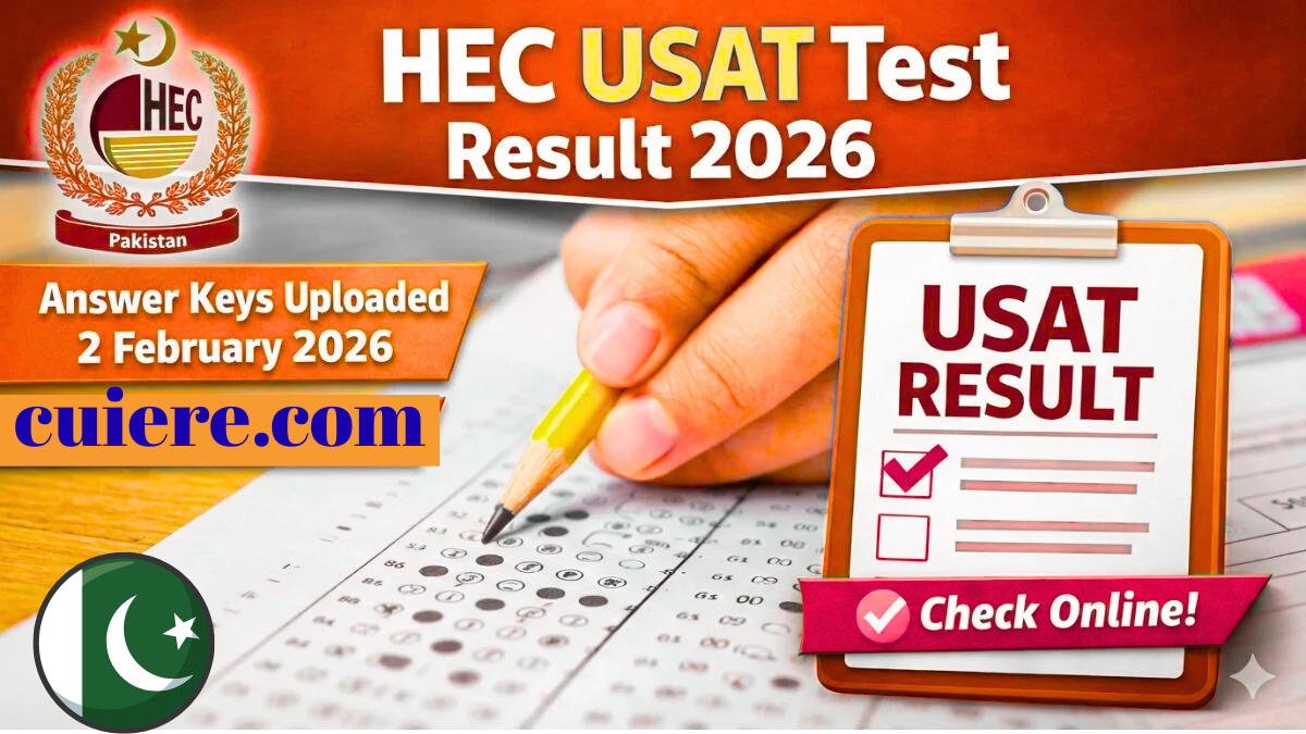 HEC USAT Test Result 2026