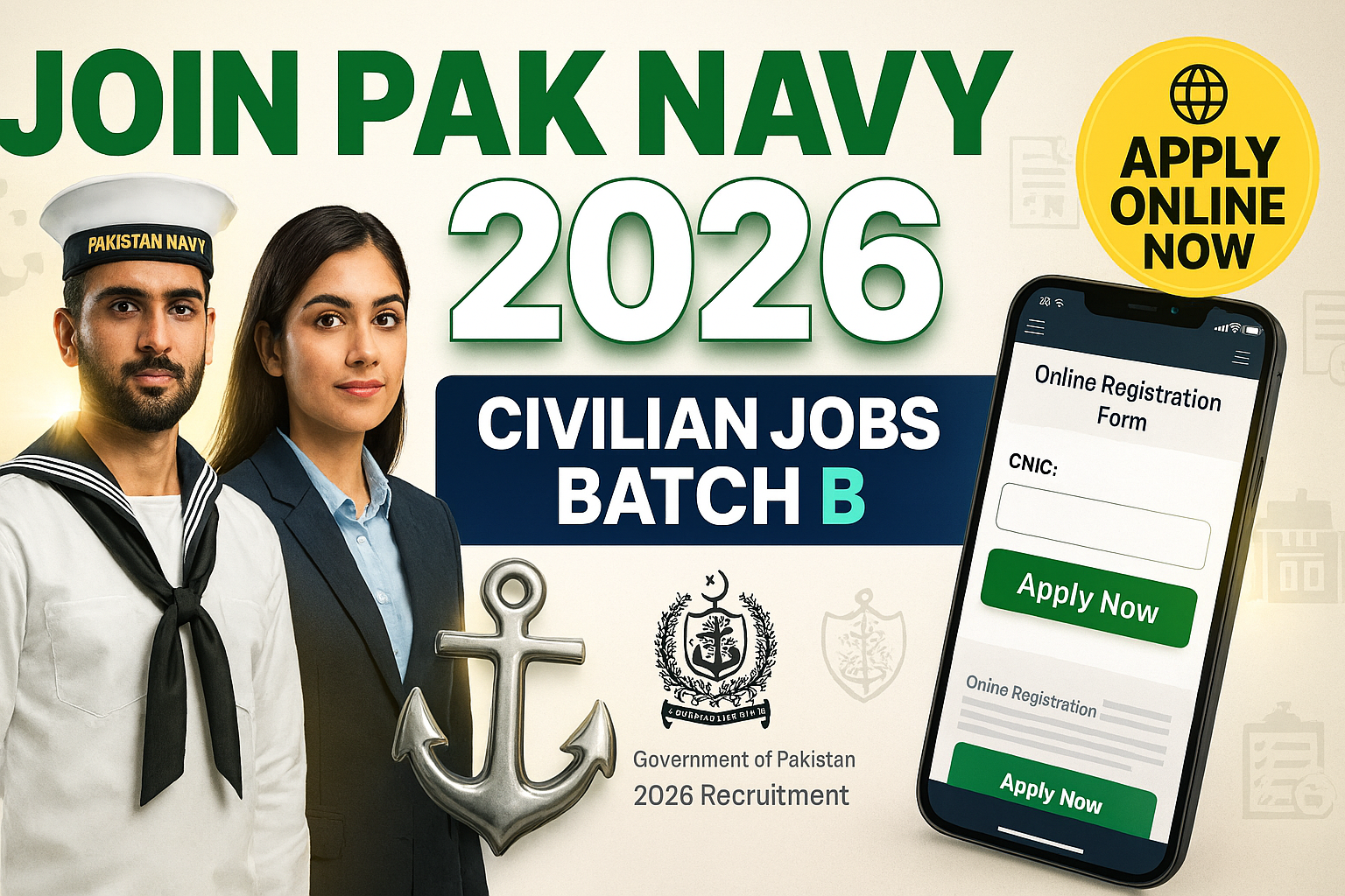 Join Pak Navy Civilian Jobs 2026