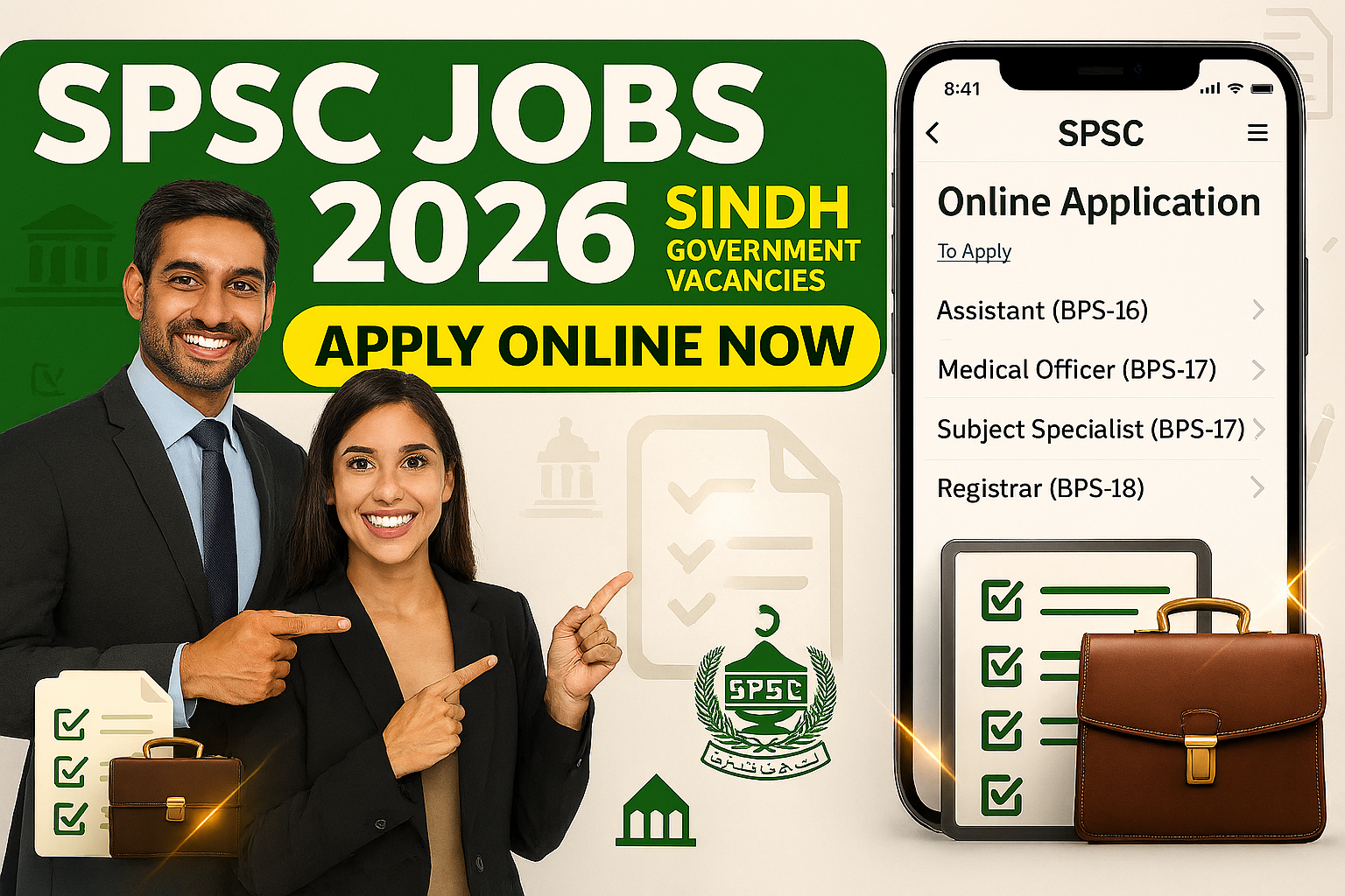 SPSC Jobs 2026