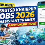 Electronic Technology Assistant Trainer BBSUTSD Khairpur Jobs 2026