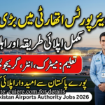 Pakistan Airports Authority (PAA) Jobs 2026