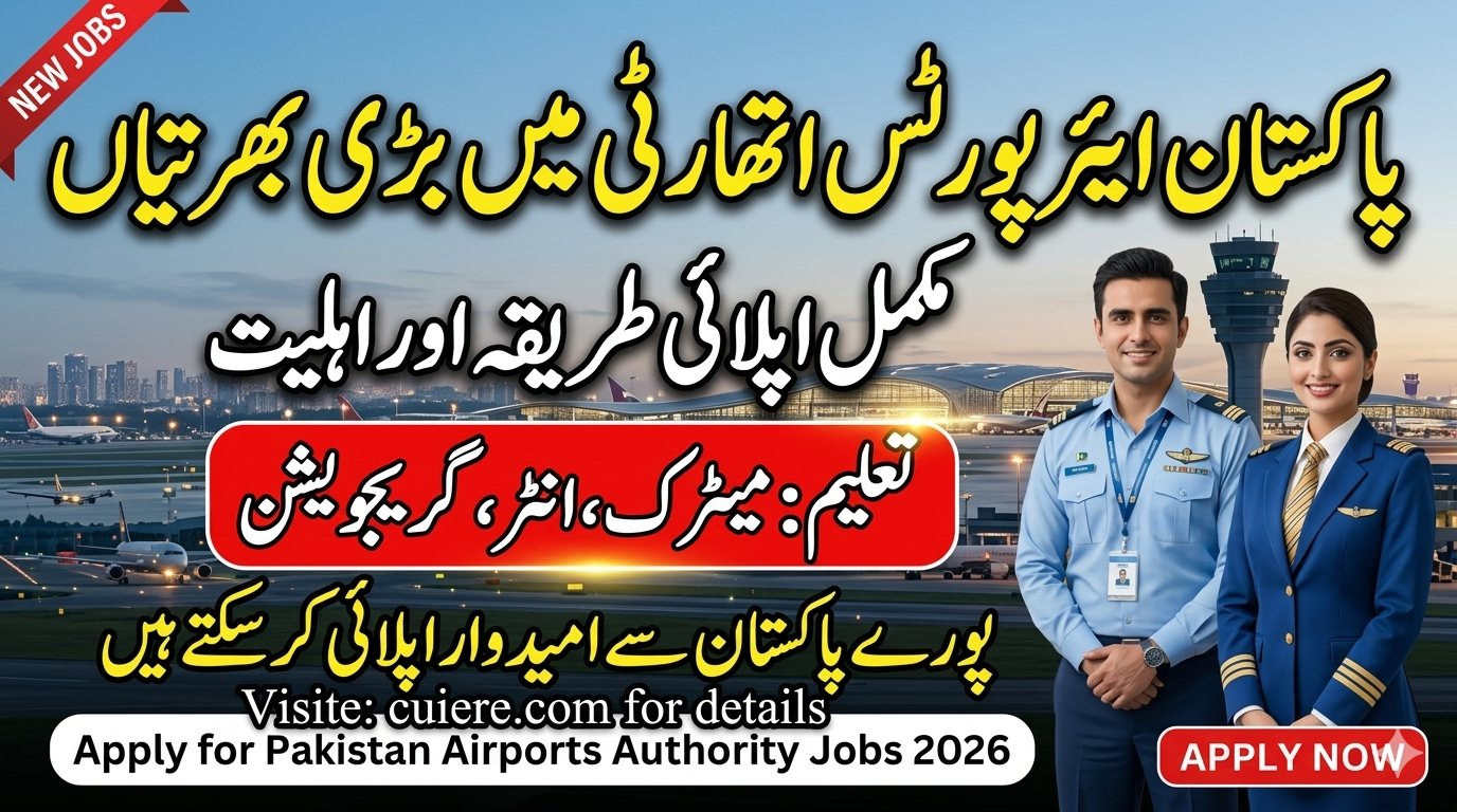 Pakistan Airports Authority (PAA) Jobs 2026