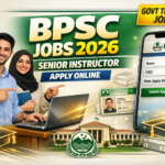 Senior Instructor Jobs in Balochistan BPSC 2026